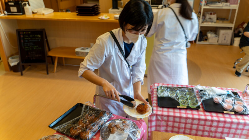 特養ふたみ苑で手作りおやつ販売風イベントを行いました！