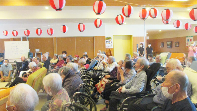 あらしま苑にて夏祭りを開催